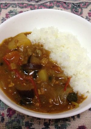 ひき肉の夏野菜カレー＊-レシピのメイン写真