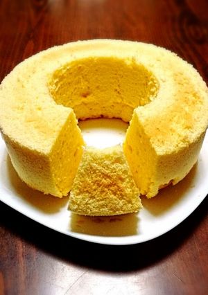 レモンカードのシフォンケーキ-レシピのメイン写真