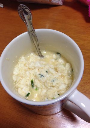 豆腐と卵のヘルシー夜食♪-レシピのメイン写真