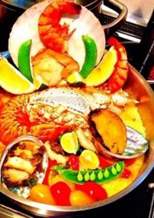 ロブスター 鮑 パエリア-レシピのメイン写真