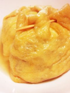 油揚げ挽肉詰め煮-レシピのメイン写真