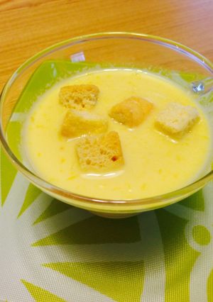 生とうもろこしのスープ-レシピのメイン写真