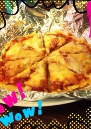 マックのポテトでリメイクピザ-レシピのメイン写真