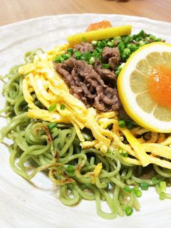 フライパン簡単再現★瓦そば(茶そば)-レシピのメイン写真