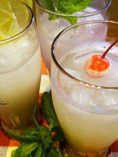 家の炭酸水!カルピスソーダ♪-レシピのメイン写真