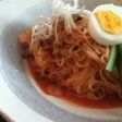 韓国料理 素麺で簡単!キムチビビングクス