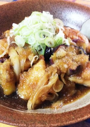 鶏むね肉と茄子の南蛮風-レシピのメイン写真