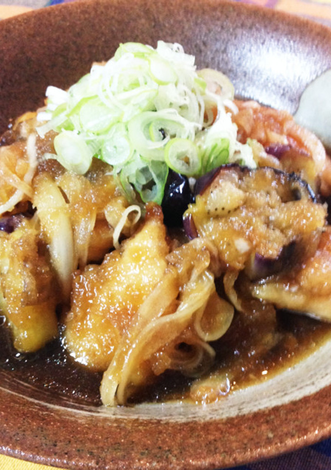 鶏むね肉と茄子の南蛮風-レシピのメイン写真