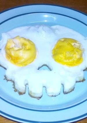 ファニーサイドアップを作ろう！(笑)-レシピのメイン写真