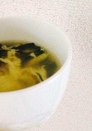 【簡単】ニラ玉中華スープ-レシピのメイン写真