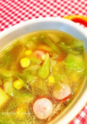朝食＊ブランチに♫体喜ぶ優しいスープ-レシピのメイン写真