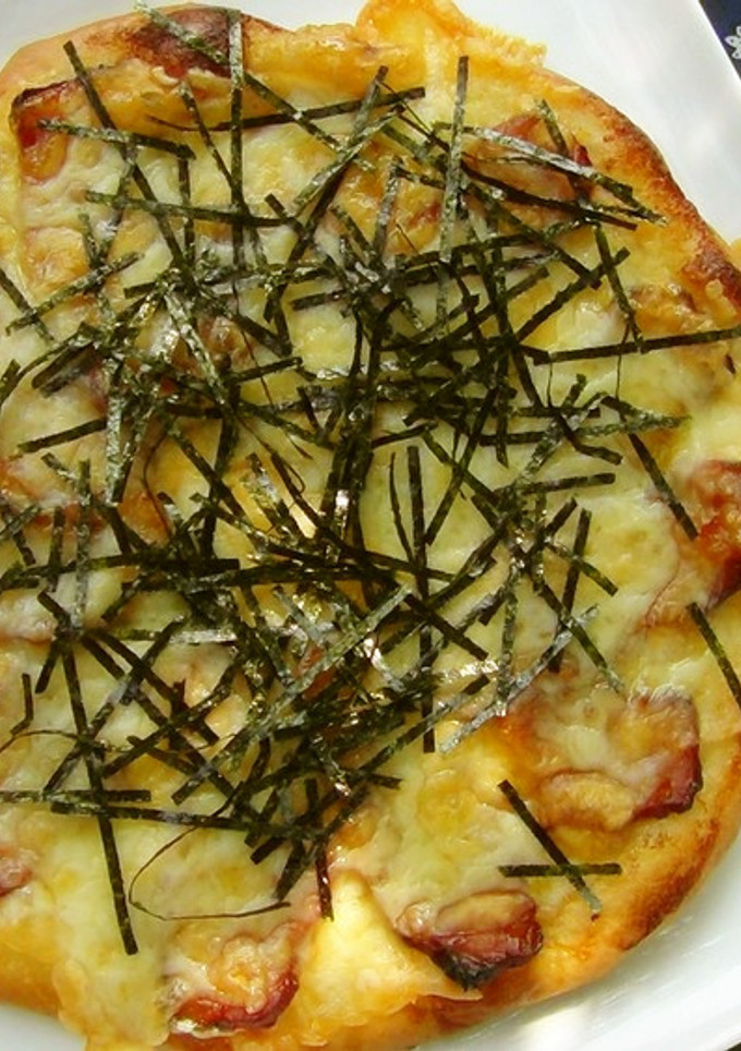 クリスビータイプの照り焼き風☆焼き豚ピザ-レシピのメイン写真