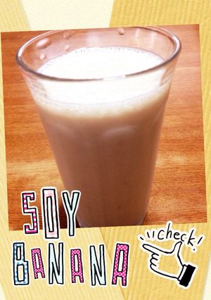 バナナ豆乳ジュース-レシピのメイン写真