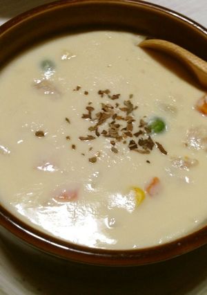 豆腐De茶わん蒸し(和×洋☆)-レシピのメイン写真