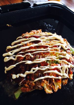 ふわふわお好み焼き☆キャベツ一玉使い切り-レシピのメイン写真