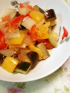 野菜だけのラタトゥイユ-レシピのメイン写真