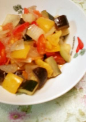 野菜だけのラタトゥイユ-レシピのメイン写真