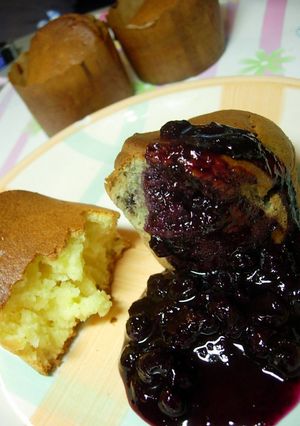 はちみつベリーマフィン-レシピのメイン写真