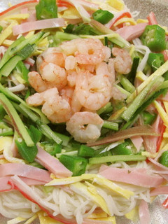 ☆具だくさん☆プチ贅沢なさっぱり素麺-レシピのメイン写真