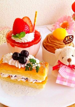 スイーツプレート-レシピのメイン写真