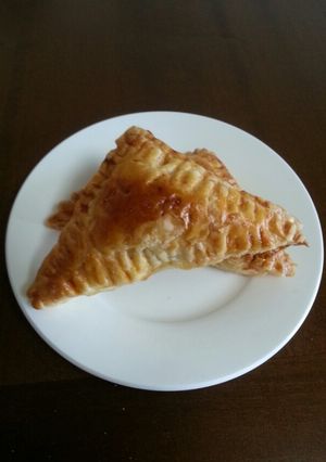 冷凍パイシートで三角チョコパイ-レシピのメイン写真