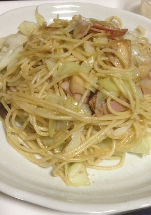 簡単キャベツとアンチョビのパスタ-レシピのメイン写真
