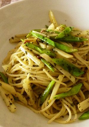 モロッコインゲンとポテトのバジリコパスタ-レシピのメイン写真