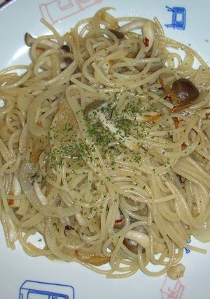 きのこのペペロンチーノ-レシピのメイン写真