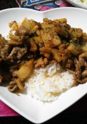 ♡♡焼き肉風丼♡♡-レシピのメイン写真
