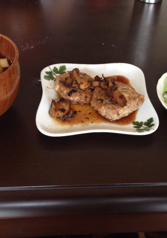 和風豆腐ハンバーグ〜舞茸を添えて〜-レシピのメイン写真