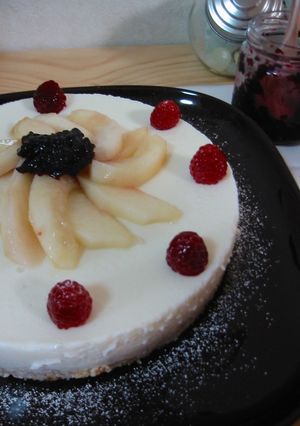 ヘルシー★豆腐レアチーズケーキ-レシピのメイン写真