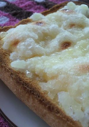 シュガーチーズトースト-レシピのメイン写真
