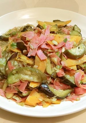 たっぷり野菜の春雨炒め-レシピのメイン写真