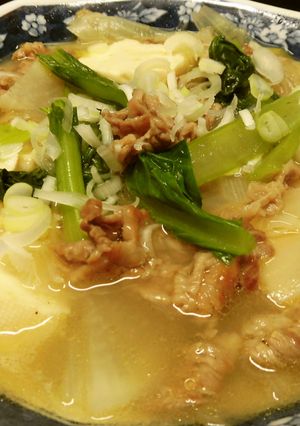 牛肉と豆腐の具沢山スープ♪-レシピのメイン写真