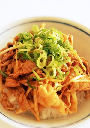 夏にはこれ！豚肉のピリ辛丼-レシピのメイン写真
