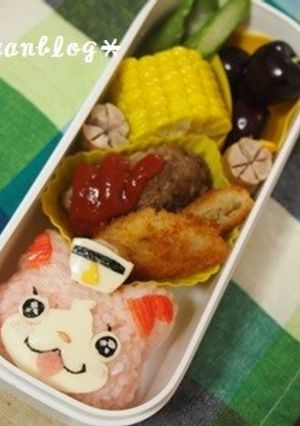妖怪ウォッチ＊セーラーニャンのキャラ弁-レシピのメイン写真
