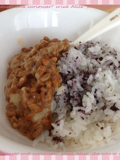 納豆と赤紫蘇ご飯-レシピのメイン写真