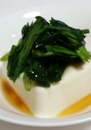 絶対自信あり！夏に簡単おつまみ☆ニラ豆腐-レシピのメイン写真