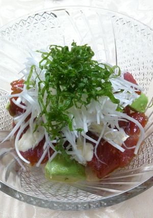 まぐろマウンテン-レシピのメイン写真