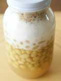 冷凍グリーンレーズンで酵母作り