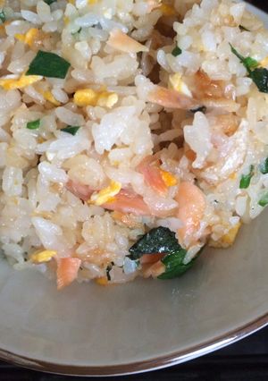 シャケハラスの炒飯-レシピのメイン写真
