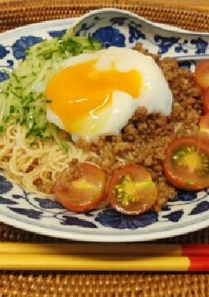 簡単！ジャージャーそうめん-レシピのメイン写真