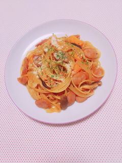 〖具だくさん♪ナポリタンスパゲティ〗-レシピのメイン写真