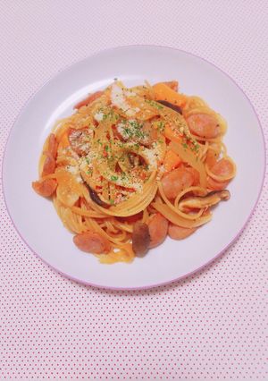 〖具だくさん♪ナポリタンスパゲティ〗-レシピのメイン写真