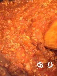 トマト缶なしで♥️簡単ミートソース♥️-レシピのメイン写真