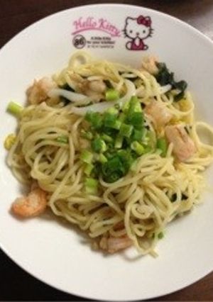 簡単 海鮮 夏に 塩焼きそば-レシピのメイン写真