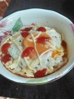 目玉焼き丼-レシピのメイン写真