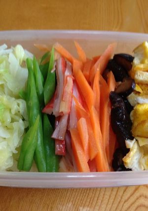 白滝冷し麺-レシピのメイン写真