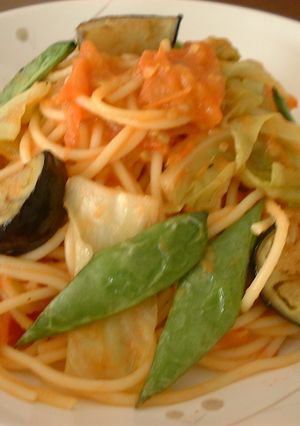 夏野菜のパスタ-レシピのメイン写真