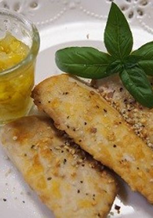びんちょう鮪のソテー☆塩レモン添え-レシピのメイン写真
